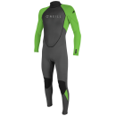 ONeill Reactor 2 3/2 Back Zip Full graphite/dayglow