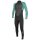 ONeill Youth Reactor-2 3/2 Back Zip Full black/lightaqua Größe 12