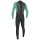 ONeill Youth Reactor-2 3/2 Back Zip Full black/lightaqua Größe 12