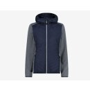 CMP Woman Jacket Hybrid Fix Hood black blue