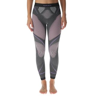 UYN Woman Evolutyon Uw Pants Long Melange anthracite melange/raspberry/purple