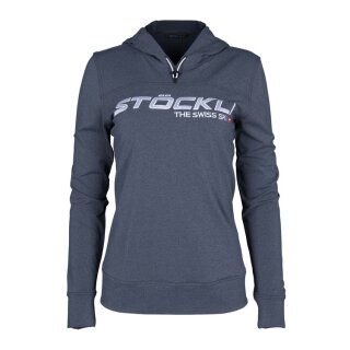 Stöckli Hoody Pullover Wms antra melange