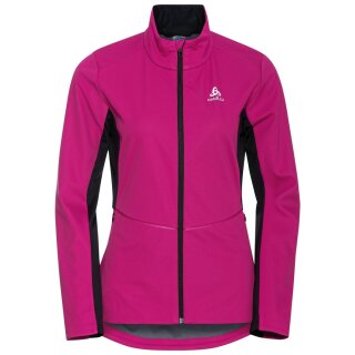 Odlo Markenes Jacket W festival fuchsia black
