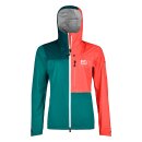 Ortovox 3L Ortler Jacket W pacific green
