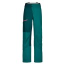 Ortovox 3L Ortler Pants W pacific green