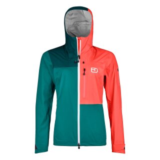 Ortovox 3L Ortler Jacket W pacific green Größe L