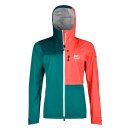 Ortovox 3L Ortler Jacket W pacific green Größe L