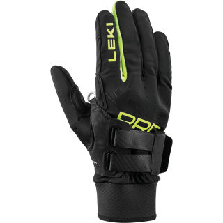 Leki Shark black neon yellow