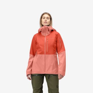 Norrona Lofoten Gore-Tex Jacket (W) orange alert/peach amber