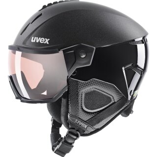 Uvex Instinct Visor Pro V Black silver mirror S1-2