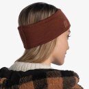 Buff Merino Wide Headband solid sienna