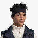 Buff Merino Wide Headband solid black