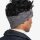 Buff Merino Wide Headband multistripes fog grey