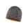 Buff Kids Lw Merino Wool Reversible Hat bronze-grey multistripes