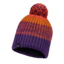 Buff Kids Knitted & Fleece Band Hat sibylla purple
