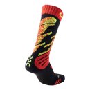 UYN Junior Ski Socks medium black/red