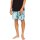 Volcom Center Print Trunk 17 bottle green