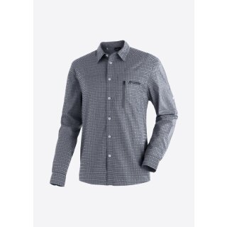 Maier Sports Mats L/S grey check