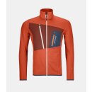Ortovox Fleece Grid Jacket M clay orange