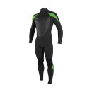 ONeill Epic 3/2 Back Zip Full black/gunmetal/dayglo