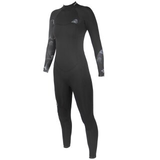 Soöruz Fullsuit Women 4/3 BZ Divine Oysterprene black