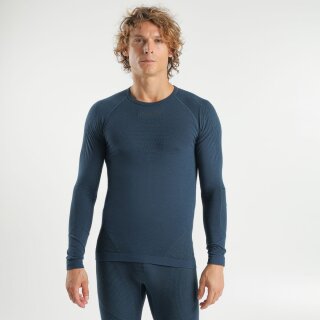 UYN Man Evolutyon Biotech Uw Shirt Long_Sl blue poseidon
