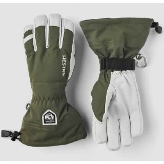 Hestra Army Leather Heli Ski - 5 Finger olive
