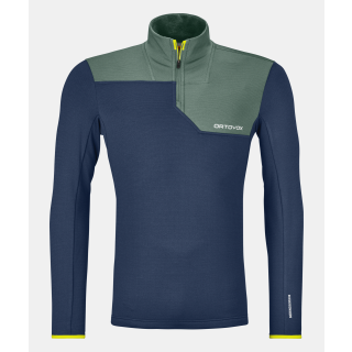 Ortovox Fleece Light Zip Neck M deep ocean