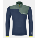 Ortovox Fleece Light Zip Neck M deep ocean