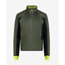 CMP Man Jacket With Detachable Sleeves oil green-black