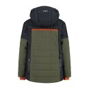 CMP Kid Jacket Snaps Hood kaki