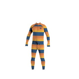 Airblaster Hoodless Ninja Suit navy sunset stripe