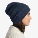 Buff Knitted Hat jarn denim