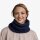 Buff Knitted & Fleece Neckwarmer jarn denim