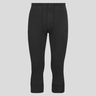 Odlo Active Warm Base Layer 3/4 Tights Herren black
