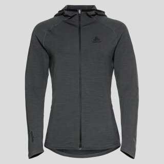 Odlo Ascent Performance Wool Warm Mid Layer odlo graphite grey