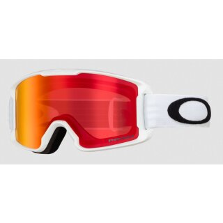 Oakley Line Miner S Matte White prizm snow torch iridium