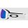 Oakley Flight Tracker M Matte White prizm snow argon iridium