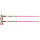 Leki WCR TBS SL 3D bright pink/black/neon