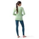 Smartwool WomenS Classic All-Season Merino Base Layer Long Sleeve Boxed pistachio