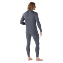 Smartwool MenS Classic All-Season Merino Base Layer 1/4 Zip Boxed iron heather