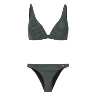 Protest Maudy Triangle Bikini huntergreen Größe L/40