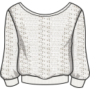 Hurley Amelia Knit Sweater whisper white