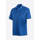 Maier Sports Mats S/S Shirt blue / brown check