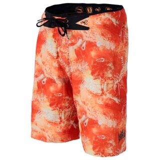 Soöruz M Boardshort Engage 20" Faded Memories orange