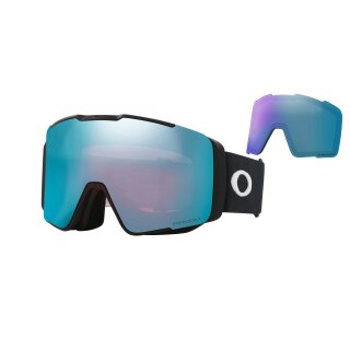 Oakley Line Miner Pro L Matte Black prizm sapphire & prizm iced