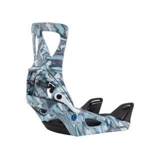 Burton Wms Step On Bindung 2025 blue butterflies