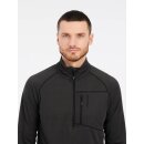 Protest Kody 1/4 Zip Active Top deep grey