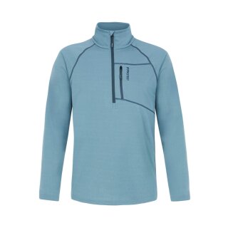 Protest Kody 1/4 Zip Active Top steel blue