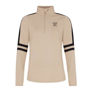 Protest Prue 1/4 Zip Active Top bamboobeige